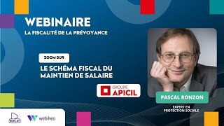 Le schéma fiscal du maintien de salaire [upl. by Amann]