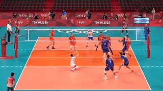 Jenia Grebennikov Team France at the Final Tokyo 2020 OG [upl. by Orpha]