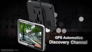 Americanascom  GPS Automotivo Discovery Channel [upl. by Gnidleif]