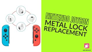 Permanent Repair for the Nintendo Joycon lock  Replacing the Joycon lock with a metal one [upl. by Phi]