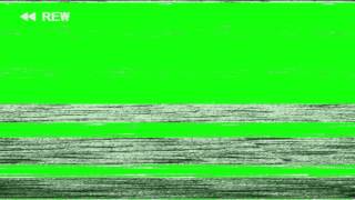 VHS Rewind Effect  4K Green screen FREE high quality effects [upl. by Lawrenson]