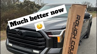 2024 TOYOTA TUNDRA GETS A LEVELING KIT CHEAPEASY FOR UNDER 120 😯😯😯 [upl. by Atsejam]