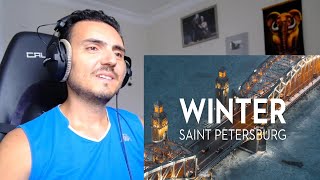 СанктПетербург  Winter Saint Petersburg Russia 6K Reaction [upl. by Anthiathia]