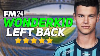 Th BEST WONDERKID LEFT BACKS in FM24 [upl. by Oakie]