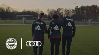 Audi x FCB  The women’s team discuss their vision for the future [upl. by Ynnelg]