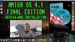 AmigaOS 41 Final Edition Review amp Install 2015 [upl. by Siahc]