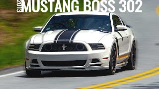 2013 Mustang Boss 302 Review  The Best Mustang of All Time [upl. by Atinuj513]