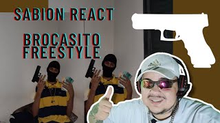 REACT ATIRADOR FREESTYLE  BROCASITO [upl. by Laurianne]