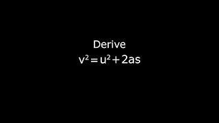 Equations of Kinematics Part 4 Shorts [upl. by Ocsisnarf342]