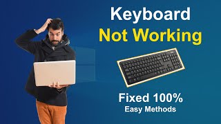 Keyboard Not Working On Windows 10 2024  Fixed 100  Easy Methods  Catchy Thoughts [upl. by Annawad]