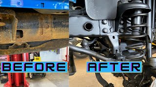 How to Undercoat a Jeep Wrangler Frame or Truck SMOOTH FINISH [upl. by Econah706]