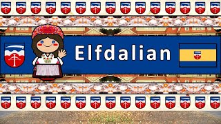 The Sound of the Elfdalian language Numbers Greetings Words amp Sample Text [upl. by Ilera]