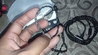 Unbox Jcally JC08S Kabel Earphone Mic pin 078 Sangat Lumayan [upl. by Letnohs287]