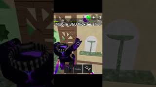 Mobile trick shot on mm2 roblox mm2 robloxmm2 fyp shorts [upl. by Orferd]