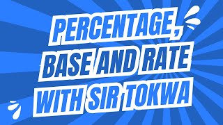 Mastering Percentage Base amp Rate in Minutes  Easy Math Tips for Quick Calculations [upl. by Nord]