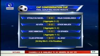 Analysis On CAF Confederations Cup Final Qualifying Round Results [upl. by Yerhcaz]