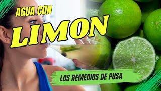 Mira lo que pasa si tomas agua con LIMON en ayunas todos los dias es sorprendente [upl. by Esnofla]