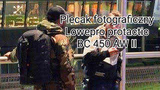 Duży plecak fotograficzny Lowepro protactic BP 450 AW II  88 [upl. by Haroun]