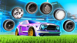 50 Best TRYHARD WHEELS In 2023 Rocket League… [upl. by Yesiad564]