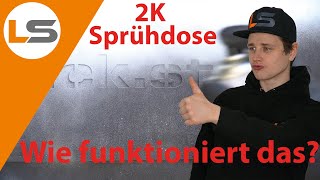 2K Spraydosen  wie funktionieren die Richtig aktivieren  2 Komponenten Sprühdosen  LACKSTORE [upl. by Toddie270]