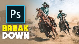 How I made Old Town Road Photoshop [upl. by Aveline]