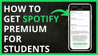 How To Get Spotify Premium For Students in 2024 [upl. by Emia]