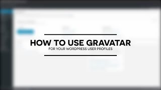 How to use Gravatar for user avatars in WordPress [upl. by Sethi]