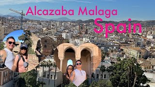 Alcazaba Malaga ปราสาทเก่าแก่สมัยอาหรับยึดครองที่ประเทศสเปน2024 [upl. by Dayir]