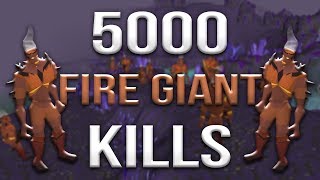 Loot From 5000 Fire Giants [upl. by Aryamo250]