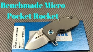 Benchmade 756 Micro Pocket Rocket Sibert design Houston we have a problem  Part 1 [upl. by Lipscomb]