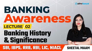 Banking Awareness Complete Course For All Bank Exams  Class  2  Banking History amp Significance [upl. by Bergquist2]