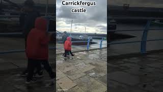 carrickfergus castlefamily travel discoverireland belfast shortvideo [upl. by Maya397]