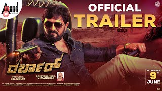 DARBAR  Kannada Official 4K Trailer  Sathish  Jahnvi  B N Shilpa  V Manohar  AnandAudio [upl. by Selby]