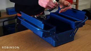 Robinson • Toyo Steel toolbox • GL350 Blue [upl. by Vilberg142]