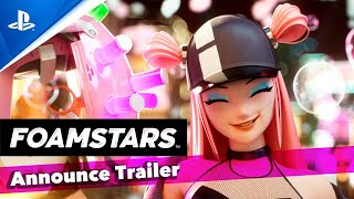 Foamstars  Announce Trailer  PS5 amp PS4 Games [upl. by Bonine]