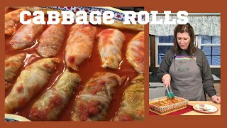 Quarantine Cooking Stuffed Cabbage Rolls Recipe [upl. by Jem286]