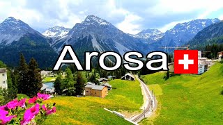 AROSA SWITZERLAND WALKING TOUR [upl. by Botzow]