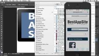 How To Use Photoshop CC Generator to make iOS Webclip Icons for your Website [upl. by Paviour449]