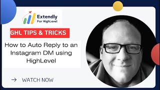 How to Auto Reply to an Instagram DM using HighLevel [upl. by Sugden466]
