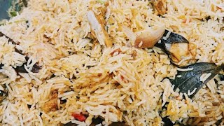 బ్యాచిలర్స్ కుడా ఈజీగా చేసుకునేలా chicken fry piece biryani😋 మీకోసం  కొలతలో బిర్యానీ Homefood [upl. by Magulac]