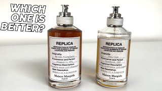 Maison Margiela Replica By the Fireplace VS Jazz Club  Fragrance Review [upl. by Denn626]