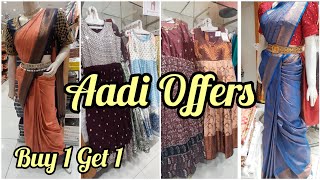 Aadi Offers  Porur saravana stores Sarees and Readymade Collection with price  Aadi Sale Shopping [upl. by Iatnahs93]