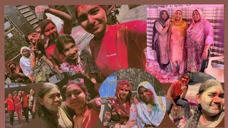 Badi holi special vlog holispecial colours Bidhuri vlogs [upl. by Airdnoed48]