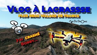 Je CRASH le drone pendant mon vlog à Lagrasse [upl. by Sivatnod]