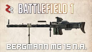 Bergmann MG15 nA  BATTLEFIELD 1 [upl. by Asecnarf]