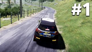 WRC 10 Career Mode Part 1 [upl. by Neelac]