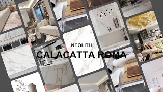 New Unrivalled Sintered Stone Neolith Calacatta Roma [upl. by Nosnor]