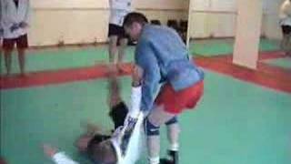 Sambo Technique  Simple Takedown [upl. by Just]