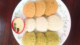 Idlis TricolorCoriander IdliAvakaya idliHappy Republic DayAvakai or Magai IdlyTiranga [upl. by Ursi]