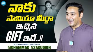 Senior Cricketer Azharuddin Son Asaduddin About Sania Mirza Gift  Trendsetters With Neha  iDream [upl. by Brill342]